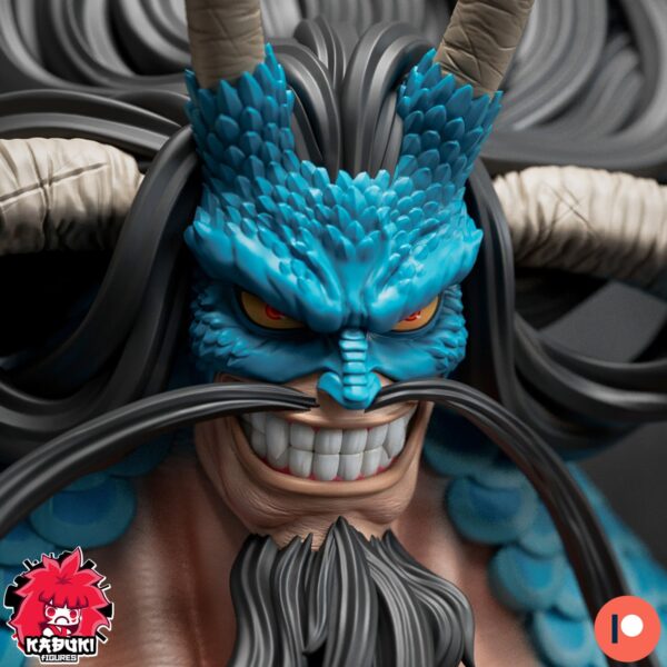 Kaido Bust - One Piece  STL 3D PRINTING - Imagen 2